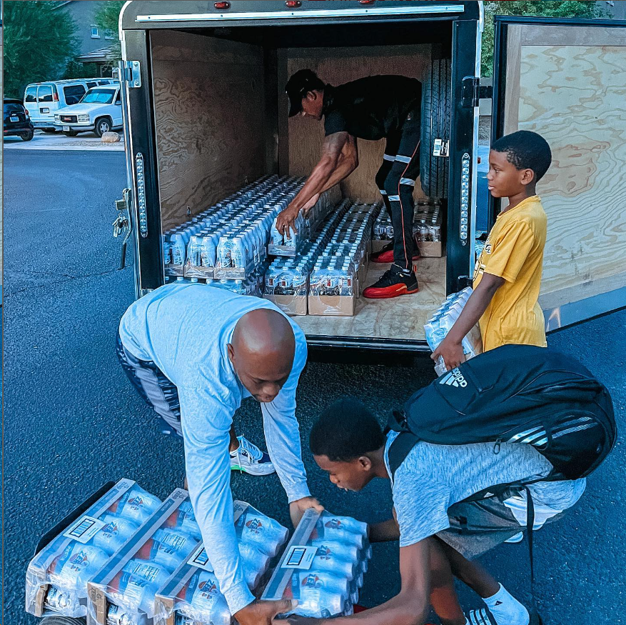 unloading